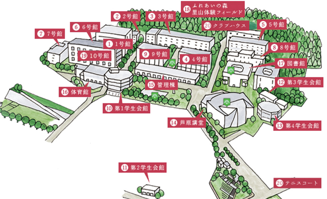 建築写真のプロが甲南女子大学のキャンパスを撮ったら……?